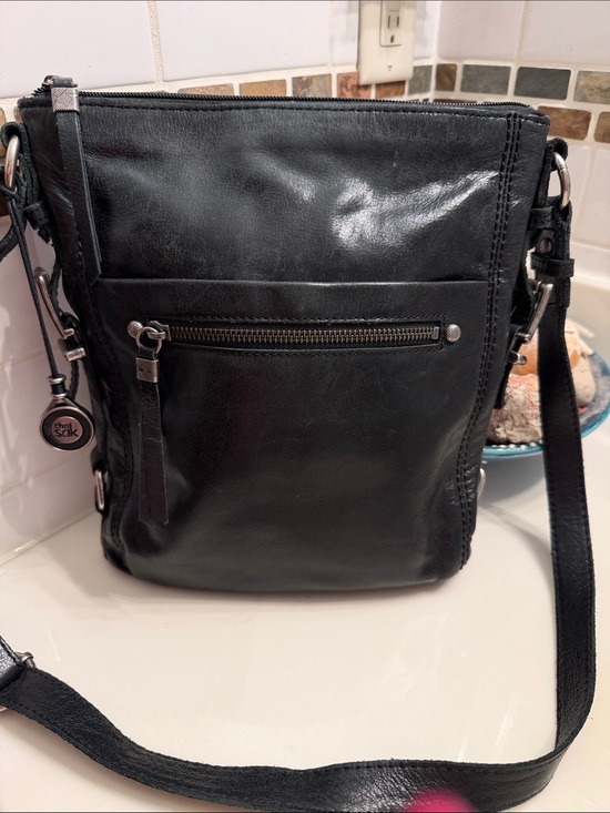 The Sak Handbags - The Sak Black Leather Crossbody Bag